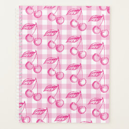 Pink Cherry Coquette Ästhetik Planer