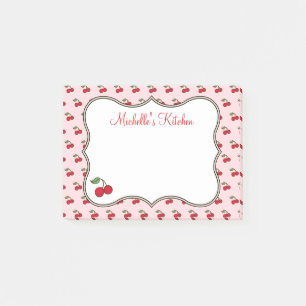 Pink Cherry Post It Notes Post-it Klebezettel