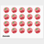 Pink Cherry Sticker (Blatt)