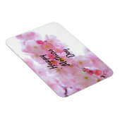 Pink Cherry Tree Magnet (Rechte Seite)