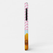 Pink Chevrons & Daisies Case-Mate iPhone Hülle (Hinten/Links)