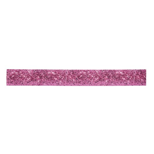 Pink Chic Glitzer Sparkle Satinband (Vorderseite)
