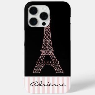 Pink Chic Paris Eiffel Tower Case-Mate iPhone Hülle