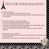 Pink Chic Polka Dot Paris Bonjour Blanket Fleecedecke