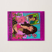 Pink Chicana Poet Puzzle (Horizontal)