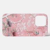 Pink Chinoiserie Bird Floral Elegant Case-Mate iPhone Hülle (Rückseite (Horizontal))