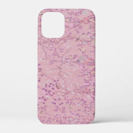 Pink Chinoiserie Bird Floral Elegant Case-Mate iPhone Hülle