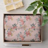 Pink Chinoiserie Blanche Seidenpapier (Geschenk)