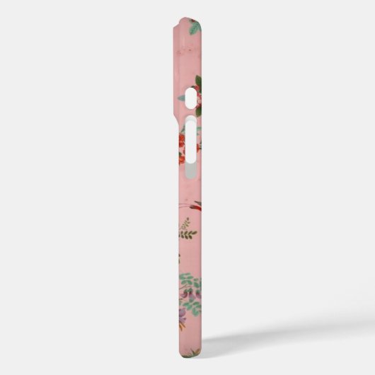 Pink Chinoiserie Case-Mate iPhone Hülle (Rückseite / Links)