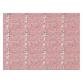 Pink Chinoiserie Cotton Dining Tableclout Tischdecke (Vorderseite (Horizontal))