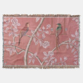 Pink Chinoiserie Decke (Vorderseite)