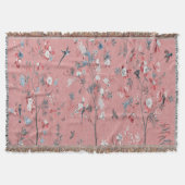 Pink Chinoiserie Decke (Vorderseite)