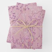 Pink Chinoiserie Decoupage Wrapping Paper Sheets Geschenkpapier Set (Beispiel)