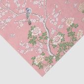 Pink Chinoiserie Dekoupage Seidenpapier (Ausschnitt)