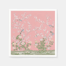 Pink Chinoiserie Dekoupage