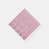 Pink Chinoiserie Dekoupage Serviette (Ecke)