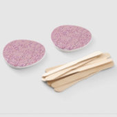 Pink Chinoiserie Fächer (Non-assembled)