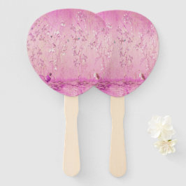Pink Chinoiserie Fächer