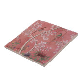 Pink Chinoiserie Fliese (Seite)