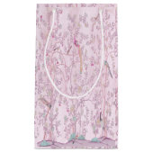 Pink Chinoiserie Kleine Geschenktüte (Vorderseite)