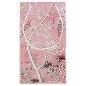 Pink Chinoiserie Kleine Geschenktüte (Rückseite)