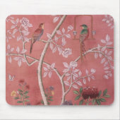 Pink Chinoiserie Mousepad (Vorne)