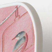 Pink Chinoiserie Pickleball Schläger (Linke Seite)