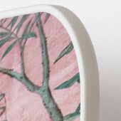 Pink Chinoiserie Pickleball Schläger (Linke Seite)