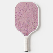 Pink Chinoiserie Pickleball Schläger (Rückseite)