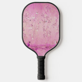 Pink Chinoiserie Pickleball Schläger