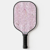 Pink Chinoiserie Pickleball Schläger (Vorderseite)