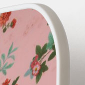 Pink Chinoiserie Pickleball Schläger (Linke Seite)