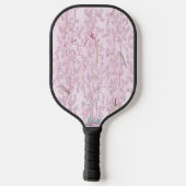 Pink Chinoiserie Pickleball Schläger (Rückseite)