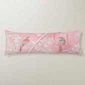 Pink Chinoiserie Seitenschläferkissen (Vorderseite)