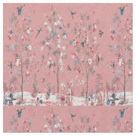 Pink Chinoiserie Stoff