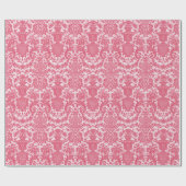 Pink Chintz Geschenkpapier (Flach)