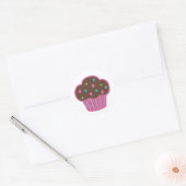 Pink Chocolate Cupcake Stickers (Umschlag)