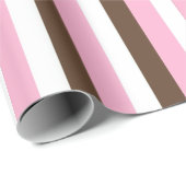 Pink Chocolate Vanilla Geschenkpapier (Rolleneckpunkt)