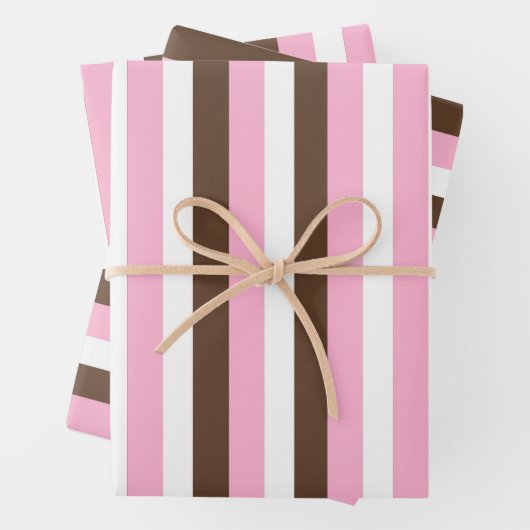 Pink Chocolate Vanilla Geschenkpapier Set (Beispiel)