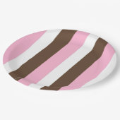 Pink Chocolate Vanilla Pappteller (Schrägansicht)