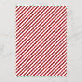 Pink Christmas Baby Dusche Wünsche für Baby Game Mitteilungskarte (Rückseite)