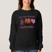 Pink CHRISTMAS BLESSINS Sweatshirt (Vorderseite)