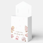 Pink Christmas Cookie Baby Duschgeschenk Geschenkschachtel (Geöffnet)