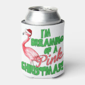 Pink Christmas Dosenkühler (Kanne Vorderseite)