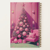 "Pink Christmas Dreams" Journal Notizblock (Rückseite)