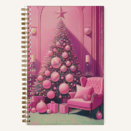 "Pink Christmas Dreams" Journal Notizblock