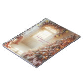 Pink Christmas Dreams Notizblock (Linke Seite)