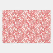 Pink Christmas Forest Gift Wrap, Blatt Set 3 (Vorderseite 3)