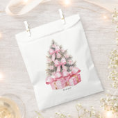 Pink Christmas Geschenk Baby Dusche Geschenktütchen (Ausgeschnitten)