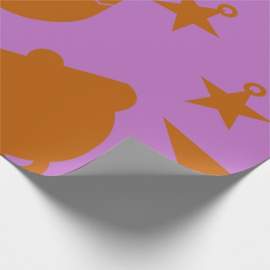 Pink Christmas Geschenkpapier (Ecke)